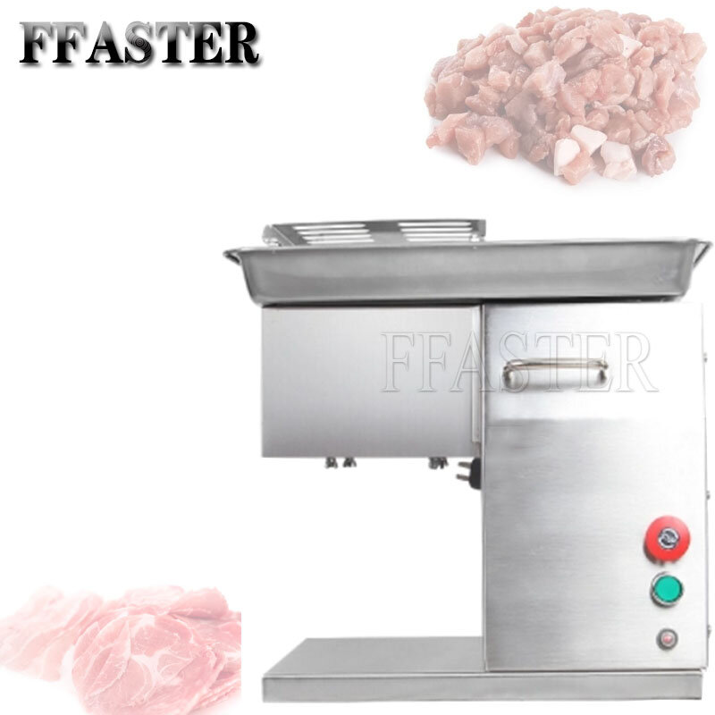 Многофункциональная Автоматическая электрическая машина для резки мяса, машина для нарезки мяса