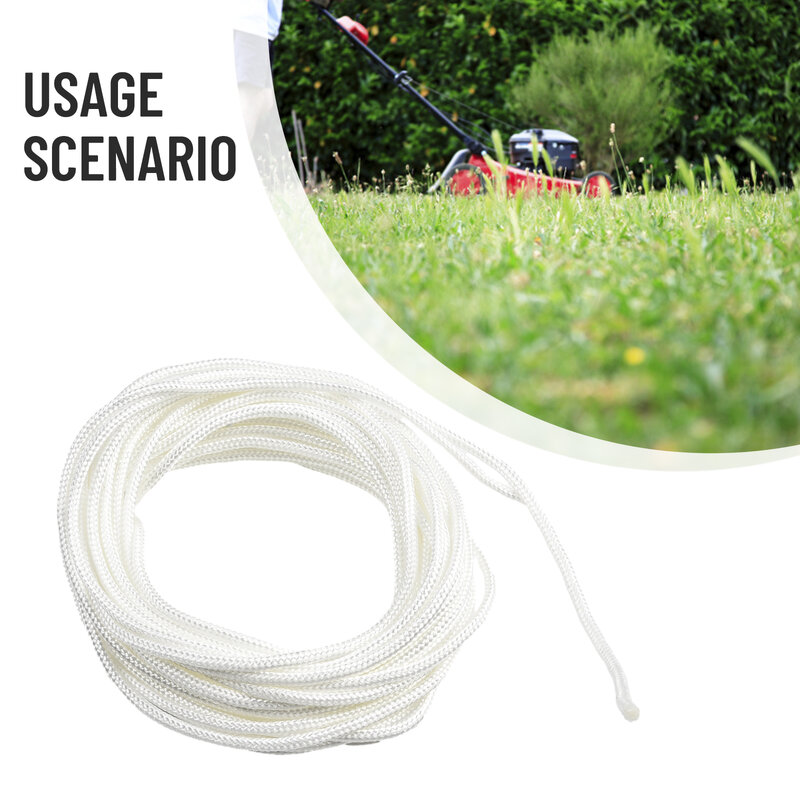 Nylon Trimmer Starter Cord Rope Recoil Line For Strimmer Chainsaw Lawnmower Engine Garden Power Tool Accessories