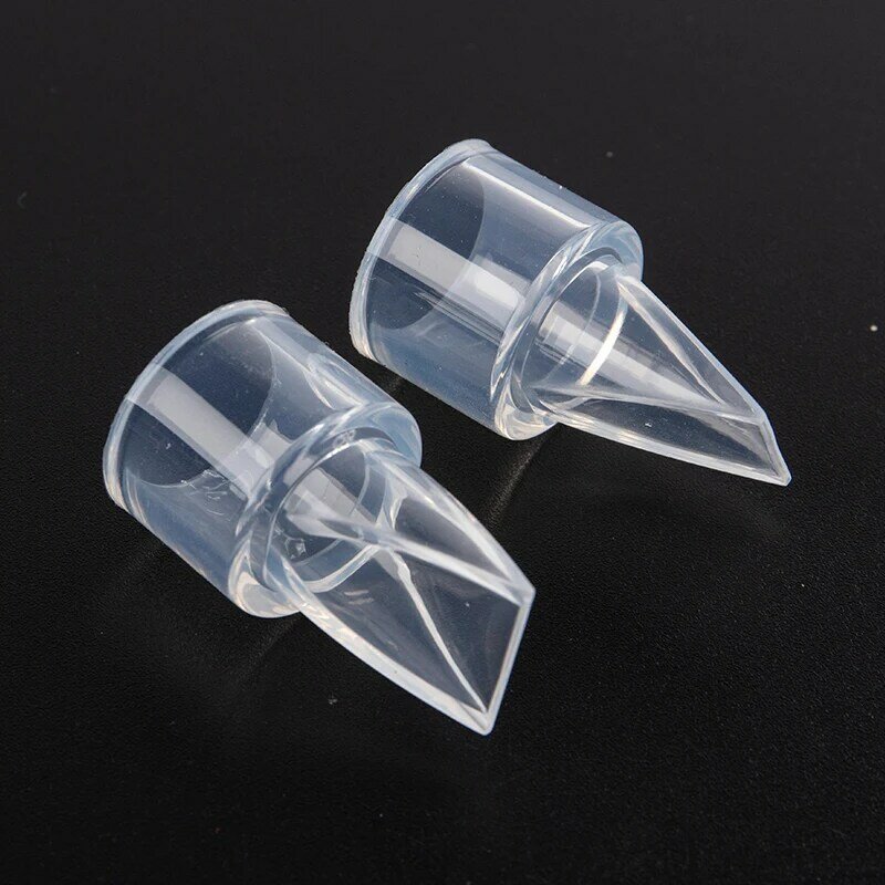 2Pcs Duckbill Valve Breast Pump Backflow Protection Breast  Silicone Baby Feeding Nipple Manual/Electric Breast Pump Accessories