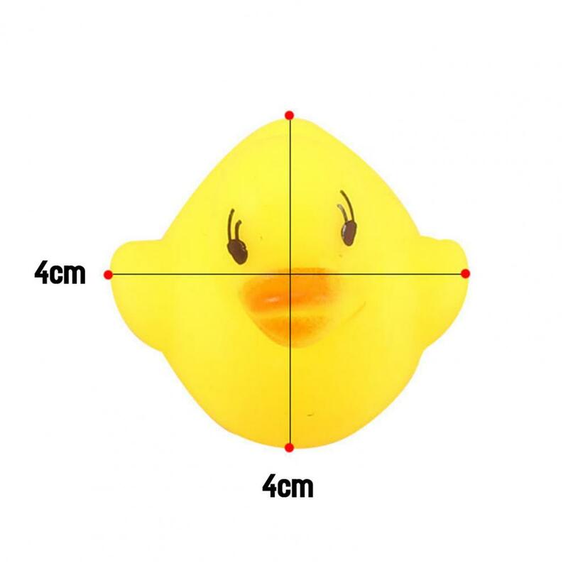 5Pcs Bath Toy Squeaky Duck Baby Water Toy Children Hearing Development Toys Bath Duck Toy with Sound Home Bathroom