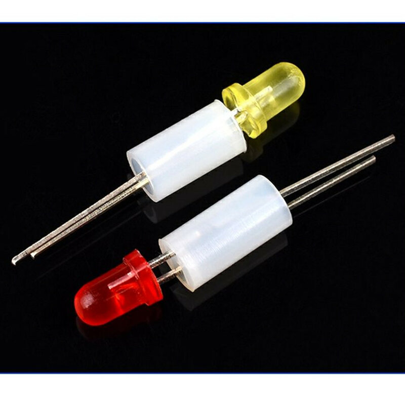 1000 pces 3mm 5mm led diodo titular clipe moldura soquete montagem diy diodo emissor de luz 3/4/5/6/8.5/12/13mm led espaçador lâmpada pós lâmpada
