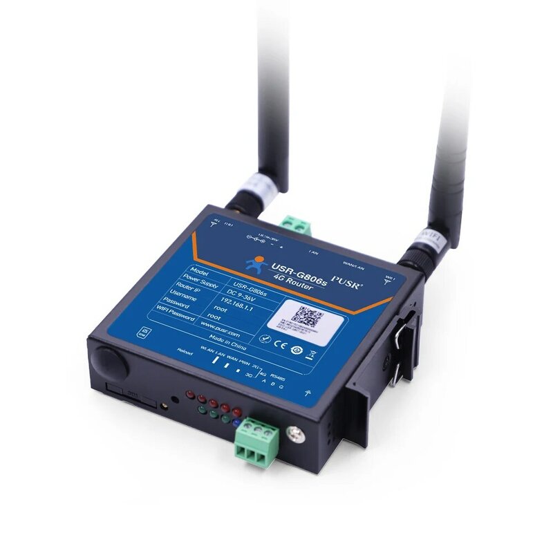 Port szeregowy RS485 LAN Ethernet do 4G WiFi konwerter serwer przemysłowy 4G LTE Router USR-G806s IoT urządzenie obsługuje Modbus