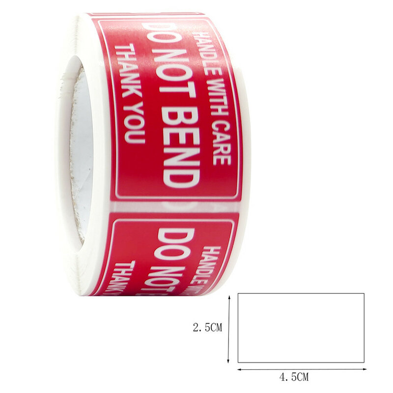 Fragile Product Warning Labels 250pcs/Roll Stickers Please Handle With Care For Goods Shipping Express Label Fast Drop Shipping