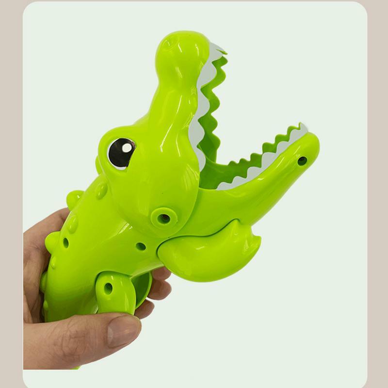 Krokodyl zabawka do kąpieli kąpielisko wody krokodyla zabawka do kąpieli wielokrotnego użytku gra wędkarska zabawki do kąpieli dla dzieci dziewczynki prezent urodzinowy