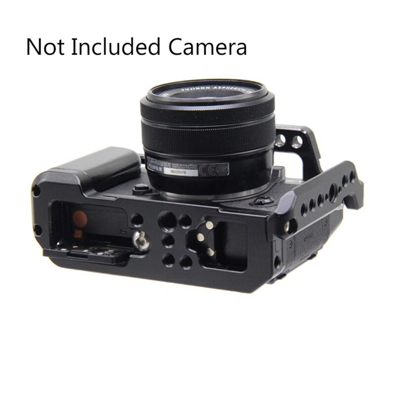 Alumínio Camera Cage para Fujifilm, gaiola protetora, placa de liberação rápida, Fuji X-T30, X-T20, X- T10, X-T30II, acessórios