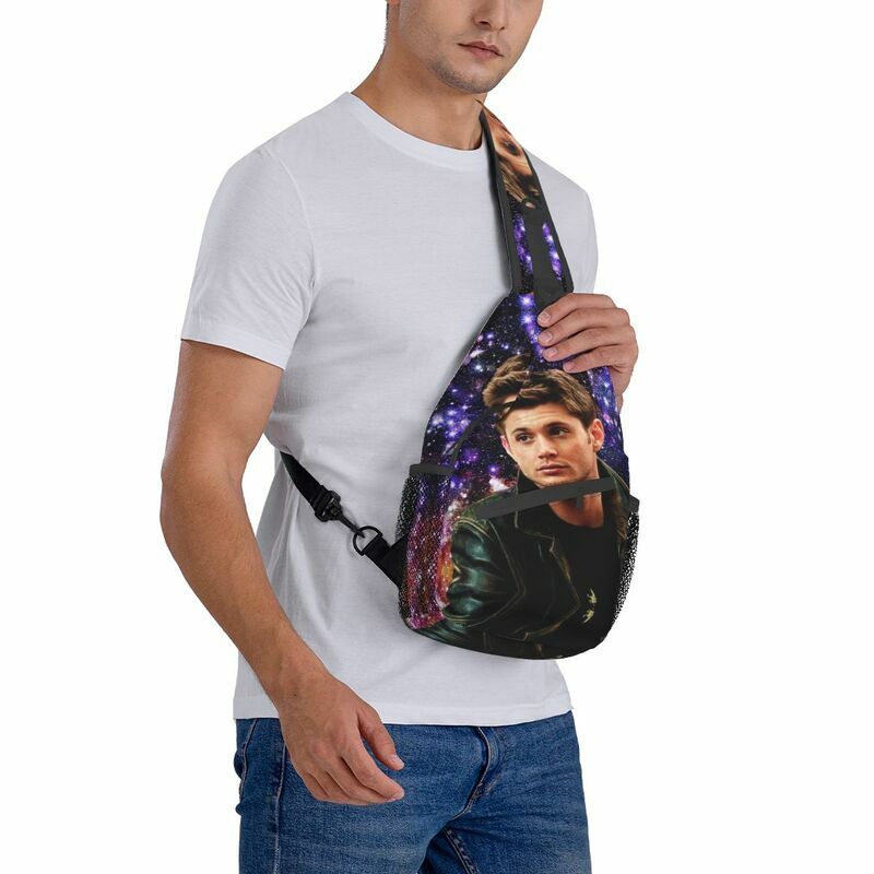 Нагрудная сумка Dean Winchester на ремне, сверхнатуральный рюкзак через плечо для ТВ-шоу, мужской повседневный рюкзак для велоспорта, кемпинга