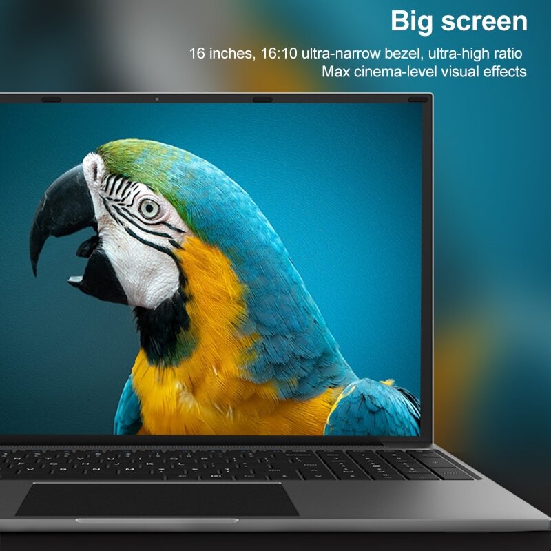 Jumper EZbook S5 Max Laptop Intel Jasper Lake N5095 Quad Core 16GB RAM 512GB ROM Windows 11 16" 1920x1080 2xUSB v3.0 NotebooK PC