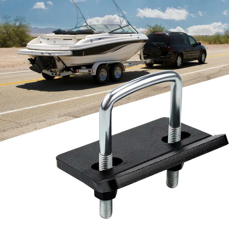 Boat Trailer Hitch Tightener Stainless Steel Rust-Free Anti-Rattle Hitch Stabilizer Heavy Duty Trailer Accessory For Hitch