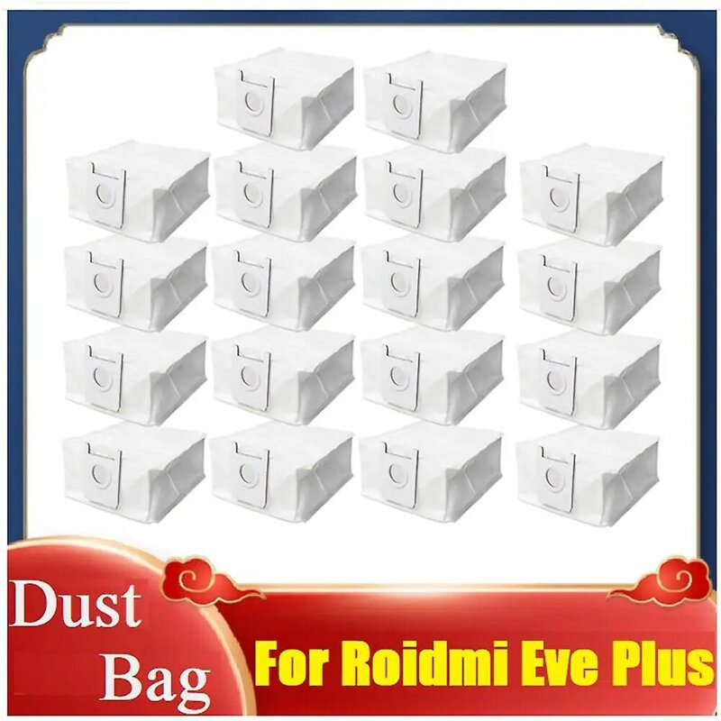 18pcs Dust Bag Replacement Spare Parts Household Cleaning Garbage Bag