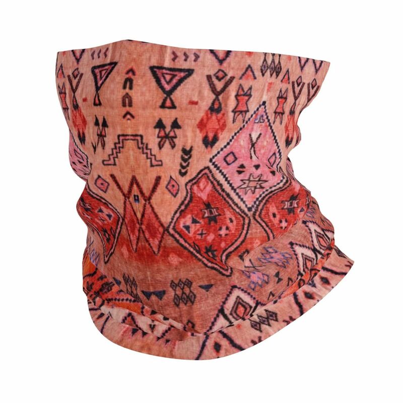 Bandana de estilo marroquí Oriental para deportes al aire libre, Bandana de estilo bohemio para cubrir el cuello, pasamontañas, bufanda para la cara, diadema cálida