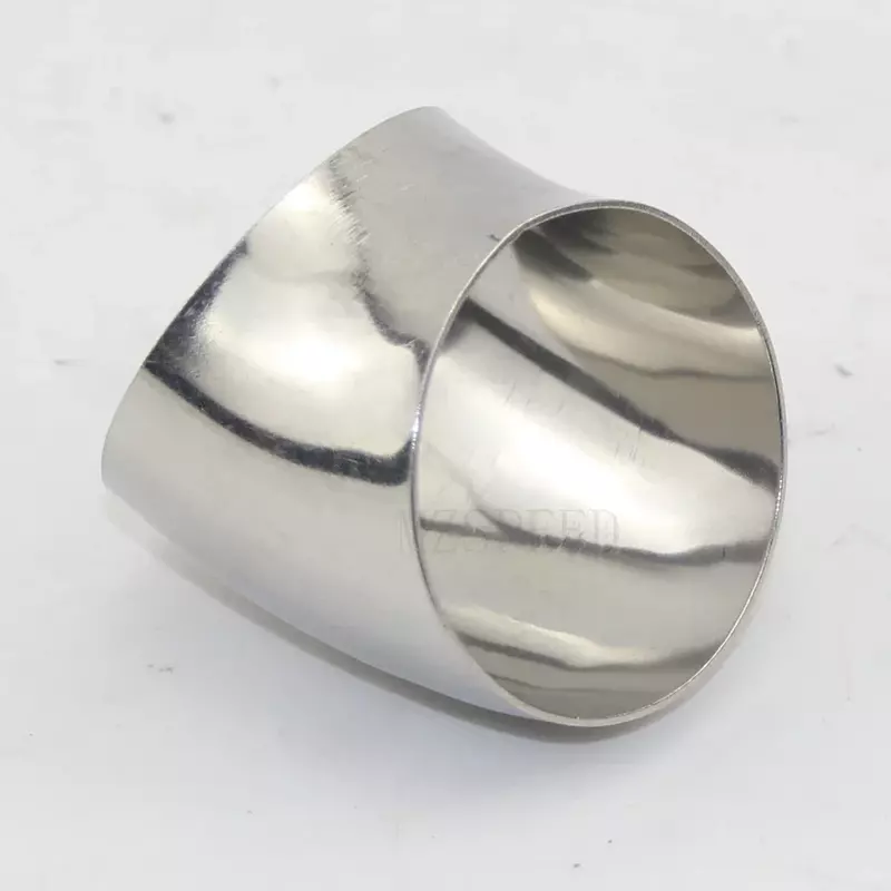 304 1.5mm stainless steel pipe elbow 45 degree welded handrail stainless steel pipe connection elbow
