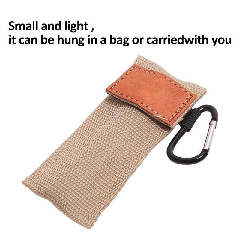 Baguettes pliantes portables en bois avec sac de transport, métal, réutilisables, voyage