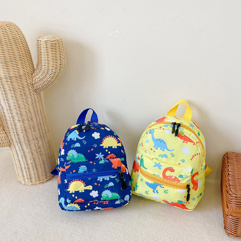 어린이 만화 공룡 유니콘 백팩, 십대 귀여운 유치원 책가방, 방수 책 가방, 소년 소녀 동물 가방