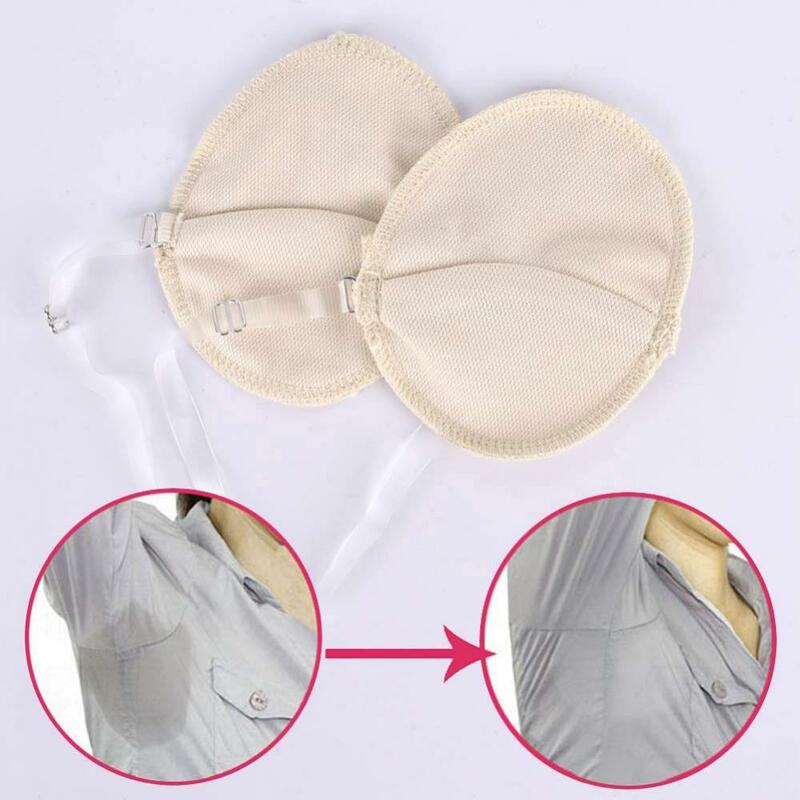 Soft Armpit Pads Invisible 3 Pairs Sweat Washable Cushion Reusable Protector