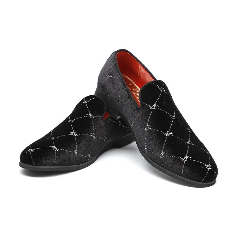 Sapatos de couro Oxford masculino, mocassins da moda italiana, tamanho grande