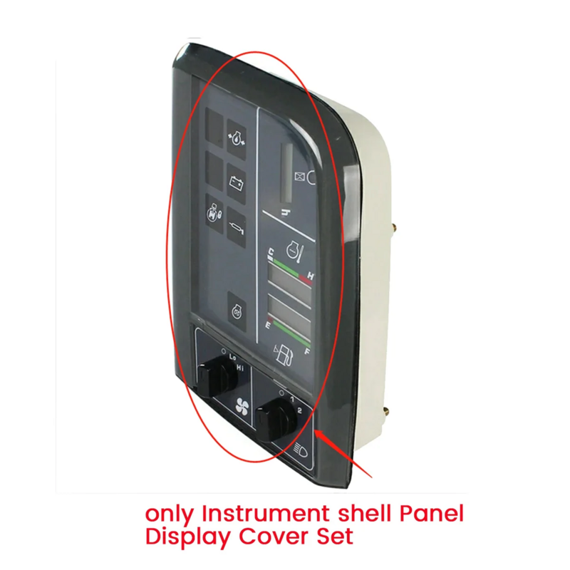 1Set Excavator Instrument Case Gauge Housing Display Panel Trim Cover For-- 60-7 /200-7/PC70-7 7834-73-2001