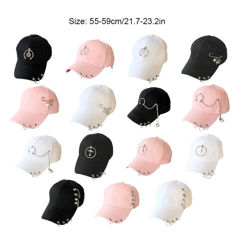 2/3/5 Cotton Baseball Cap With Breathable Fabric For Sweat Absorbing Ring Baseball Hat Classic Beach