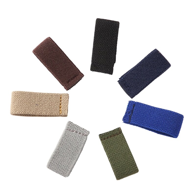5 قطعة حلقة حزام الخصر للكبار للجنسين إكسسوارات الملابس حلقة حزام نايلون عالمية للكبار حزام خصر لوازم ذاتية الصنع