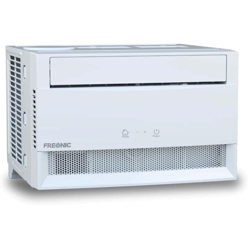Freonic 10,000 Dehumidifier,Medium Rooms up to 450 Sq. Ft, Air Conditioner Window Unit with Remote Control in White, 10000 BTU