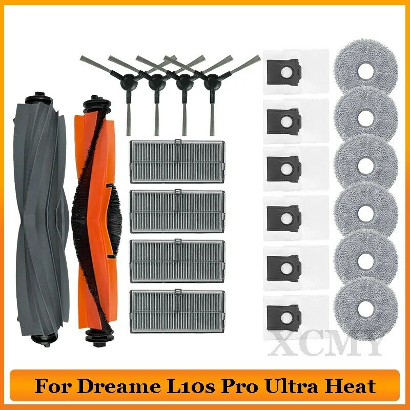 Per Dreame L10s Pro Ultra Heat X30 / X30 Pro Ultra /X30 pro Plus Robot aspirapolvere parti spazzola laterale principale Mop panni accessorio