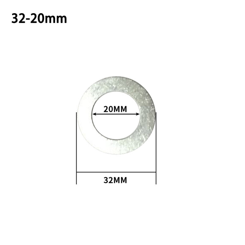 Anillo reductor para hoja de amoladora, anillo de sierra Circular, Metal de larga duración, múltiples variaciones de tamaño para flexibilidad
