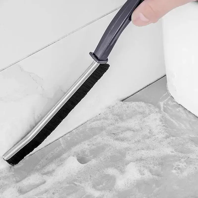 Spazzole per la pulizia durevoli fessure detergente spazzola per finestre per la pulizia delle articolazioni delle piastrelle Scrubber linee del pavimento strumenti per la pulizia per la casa