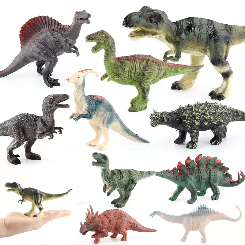 13 أنماط 15 سنتيمتر نماذج من الديناصورات الصغيرة اللعب الجوراسي Tyrannosaurus Indominus ريكس تريسيراتوبس برونتوصور الأولاد هدية هدايا للأولاد