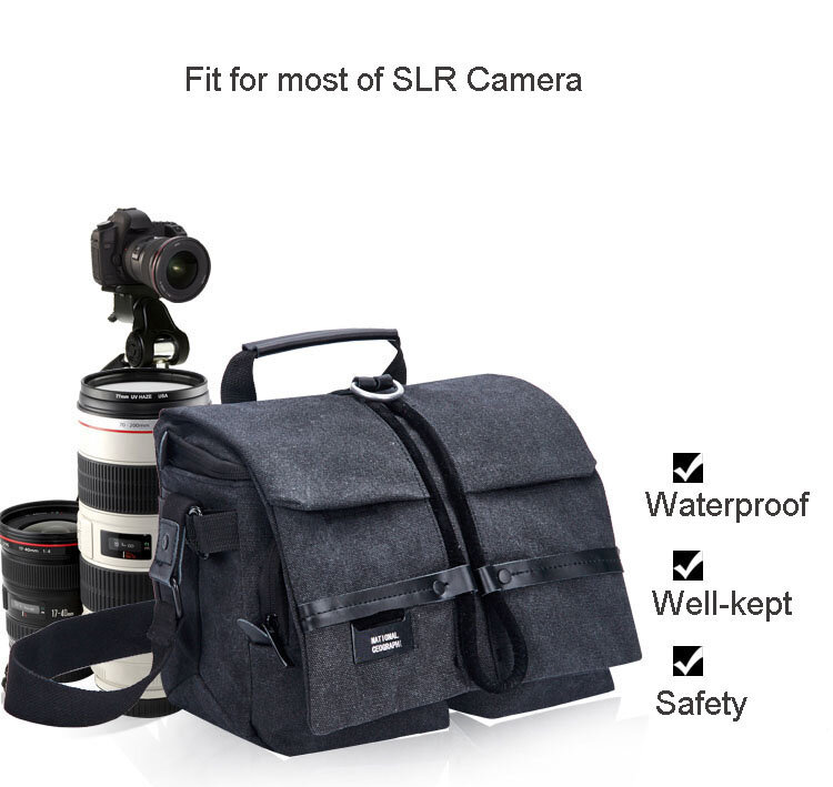 NG W2140 DSLR بدون مرآة حقيبة الكاميرا حقيبة عالمية مع جميع غطاء الطقس