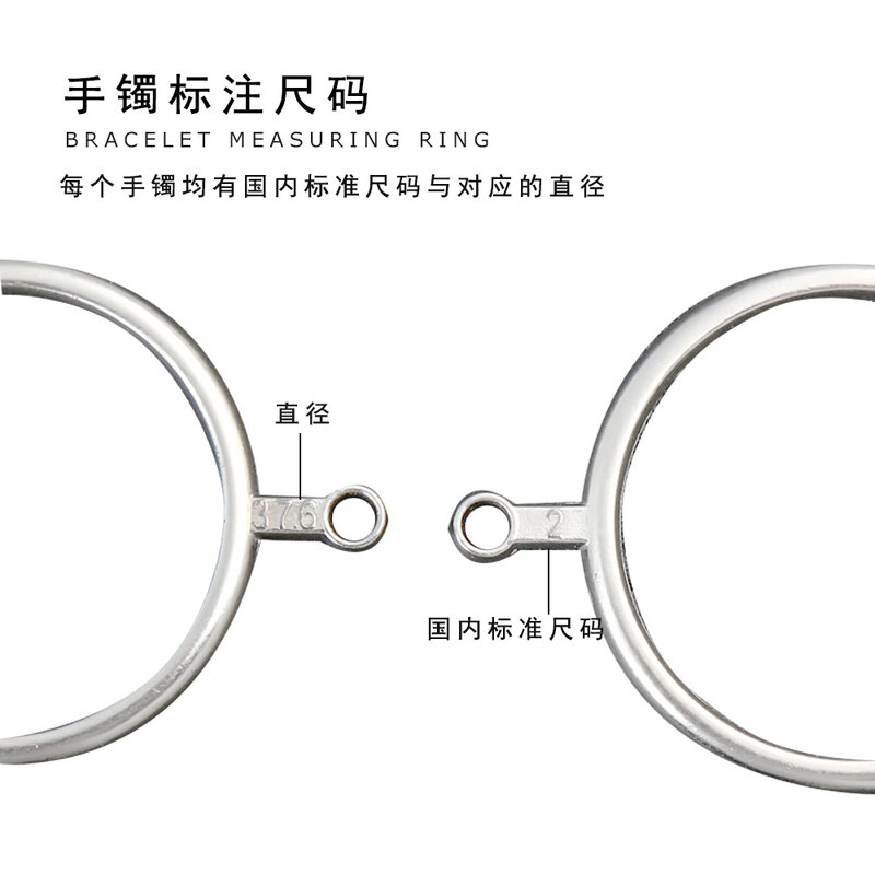 HK taglie 1-27 braccialetto in metallo Sizer braccialetto professionale misura dimensioni strumenti Set Kit strumenti di misurazione gioielli braccialetto loop Gauge