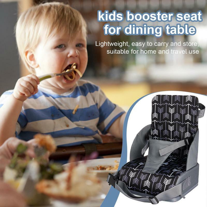 Sedile Booster per sedia da cucina cuscino pieghevole per sedia da pranzo per alzare l'altezza del sedile tappetino di supporto antiscivolo per bambini per mangiare a casa