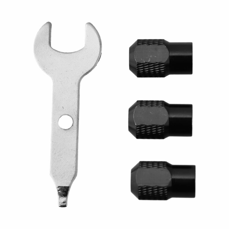 Con chiave mandrino dado Dremel utensili rotanti mandrino elettrico per smerigliatrice elettrica M8x0.75 Mini utensili rotanti in lega di zinco