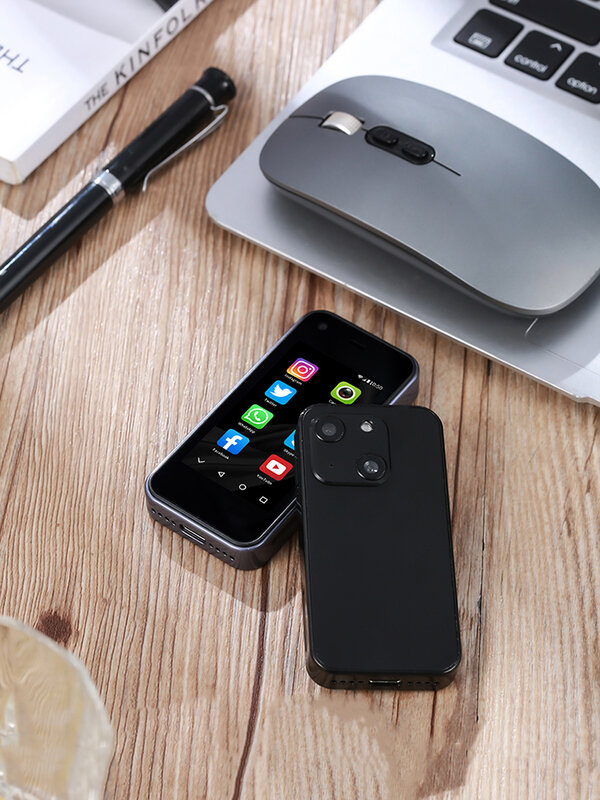 Soyes xs13 pro mini smartphone 2gb ram 16gb rom 2.5 ''display android 9,0 quad core google play 3g wcdma kleines telefon