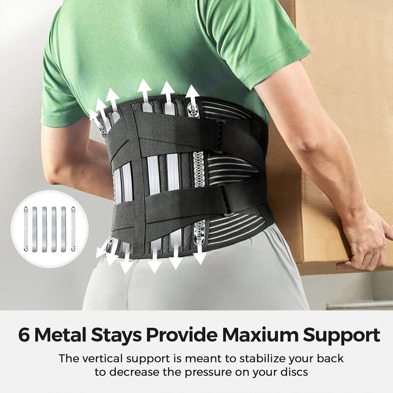腰痛緩和用の腰部サポートベルト,男性と女性用の滑り止めソフトアクセサリー,優れた製品