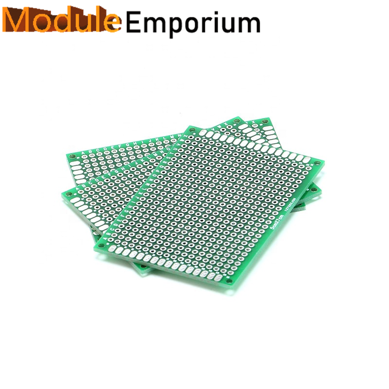 Double sided PCB plate 2.54mm 5*7CM pcb printed circuit board aluminum pcb