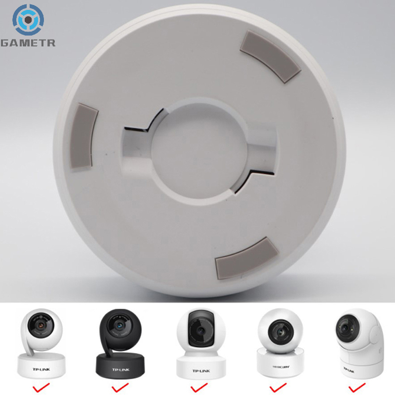 1PC Security Camera Base Bracket Smart Camera with Screws Sticking Hoisting Wall Hanging Inverted Installation Stand