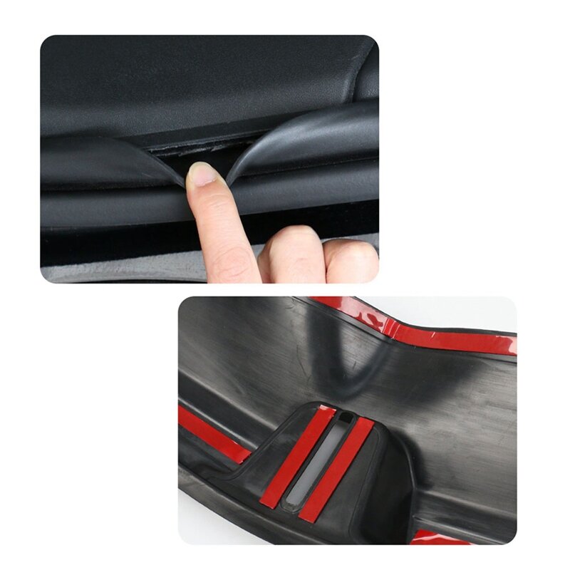 For Tesla Model 3 Highland 2024 Trunk Threshold Strip Trunk Guard Door Sill Anti Scratch Protection Strip Car Spare Parts