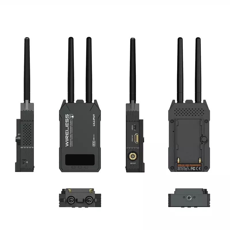 Lilliput WS500 Pro Wireless Video Transmission Auto Search For Channel HD Wireless 3G SDI HDMI-Compatible Transmission