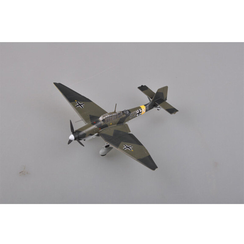 Plástico terminou militar estático lutador modelo, Easymodel 36386, 1:72, Alemanha Ju-87D-1, Stuka. Stg.3, 1943, Presente, Coleção