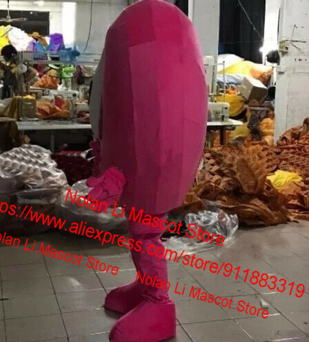 Hoge Kwaliteit Roze Hartvormige Mascotte Kostuum Cartoon Set Rollenspel Film Rekwisieten Fancy Birthday Party Festival Ctivity 1282