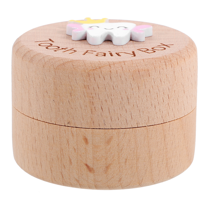 Коробка для зубов детская, органайзер для смены волос плода, деревянная коробка