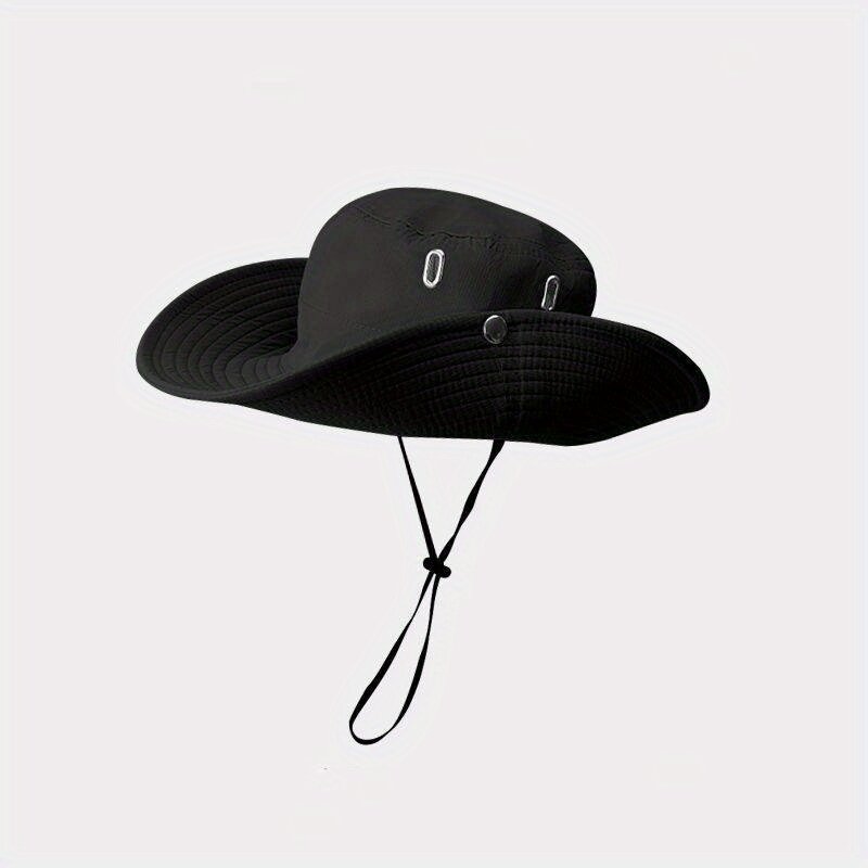 Wiatroszczelne kapelusze rybackie Panama składana oddychająca ochrona przed słońcem czapka typu Bucket dla mężczyzn kobiety lato Outdoor Sports piesze wycieczki kapelusz Bob