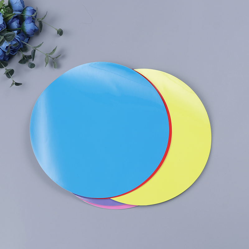 10 Pcs School Suppiles Dry Erase Circles Decal Applique Whiteboard Marker Removable Vinyl Dot Colorful Dots