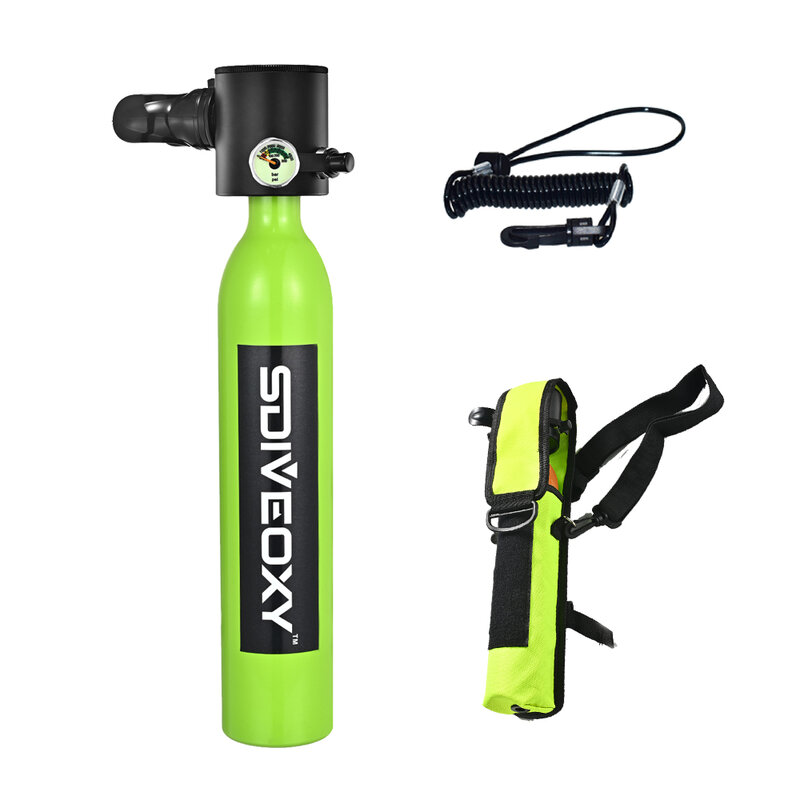 SDIVEOXY cross-border Portable Underwater Emergency Spare Cylinder Equipment Complete Set Of Diving Rebreather Oxygen Tanks