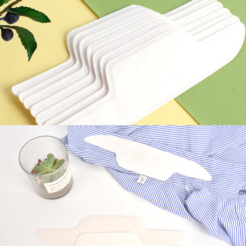 Adesivi Anti-sporco con colletto da 10 pezzi adesivi per colletto della camicia adesivi usa e getta Anti-sporco