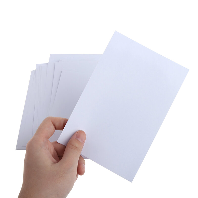 20 hojas de papel fotográfico brillante 4R de alta calidad de 4"x6", 200 g/m² para impresoras de inyección de tinta