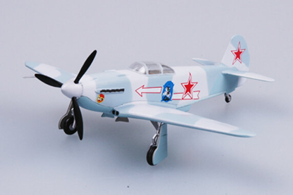Easymodel 37226 1/72 Yak-3 303 Fighter Aviation Div.1945 Assembled Finished Military Static Plastic Model Collection or Gift