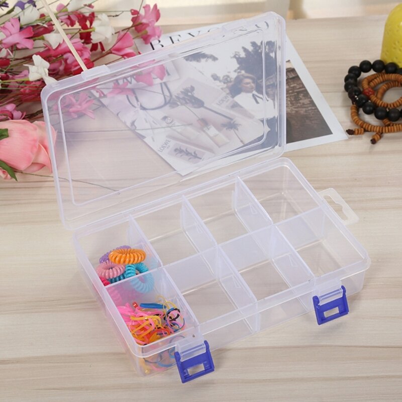 Tool Box Organizer, Hardware Storage Box, Portable Small Parts Organizer with Removable Plastic Dividers Drop Shipping