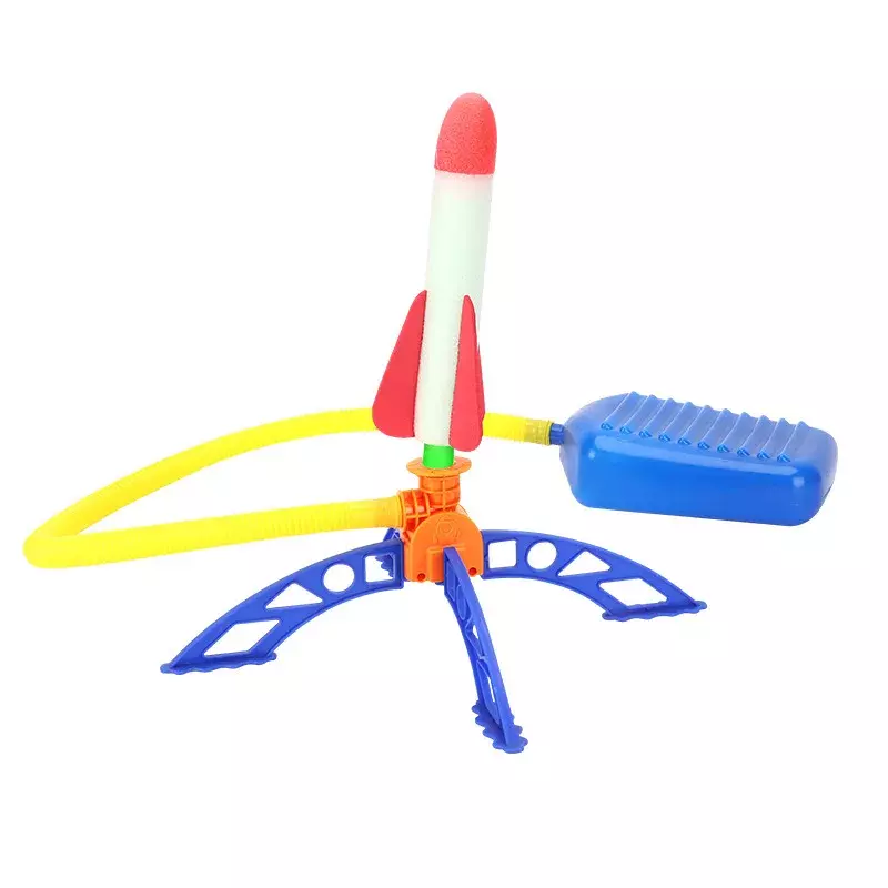 Kids Air Stomp Rocket Foot Pump Launcher Toys Sport Game Jump Stomp Outdoor Child Play Set Jump Sport Games Toys For Children