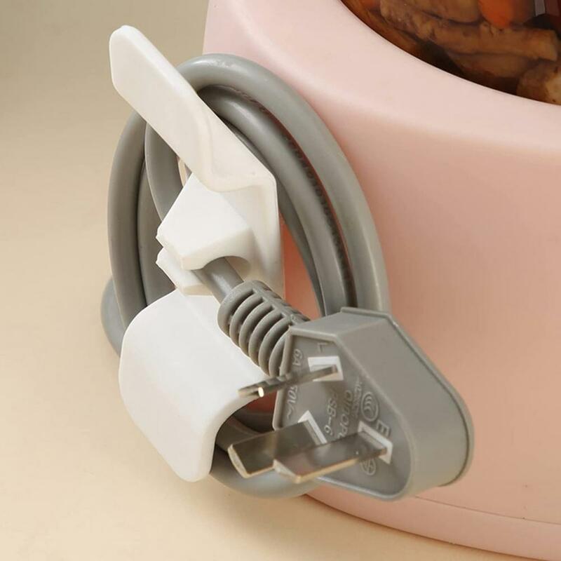 Wire Holder High-quality ABS Cable Winder Cable Clip Organizer Desktop Tidy Wire Holder for Living Room