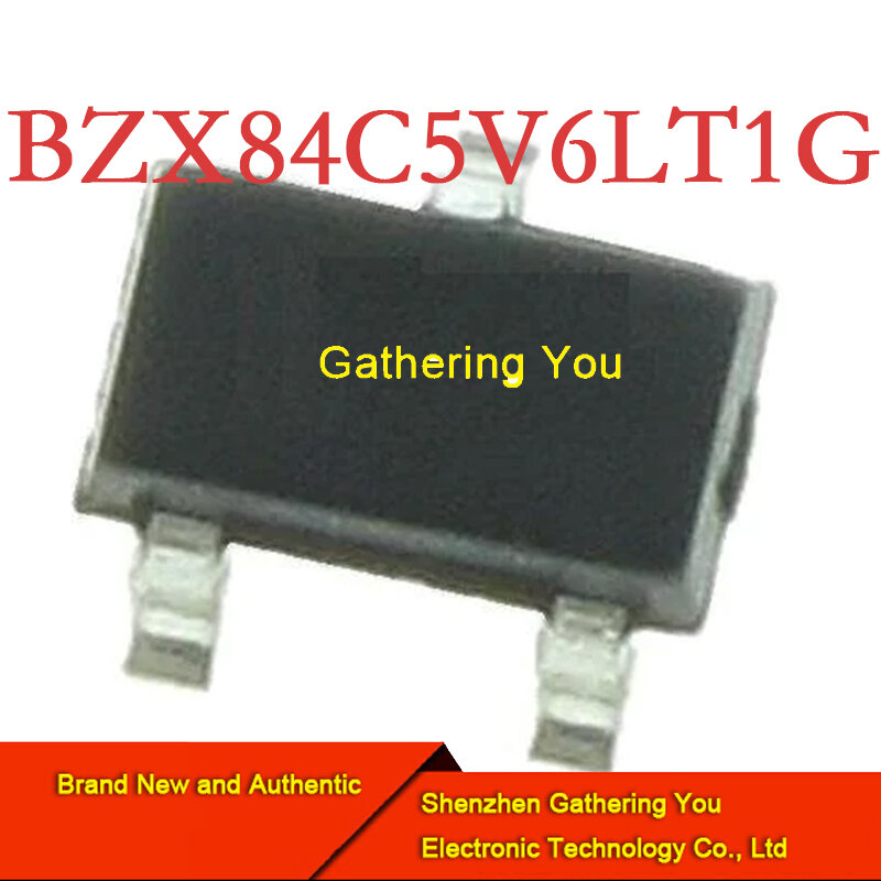 Bzx84c5v6lt1g sot23 Spannungs regler diode 5,6 v 250mw nagelneu authentisch